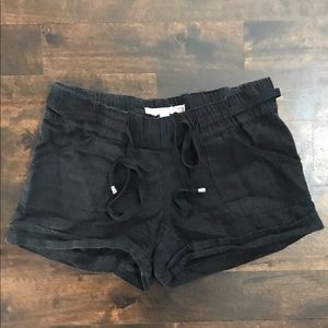 Linen black Dynamite short! Size XS